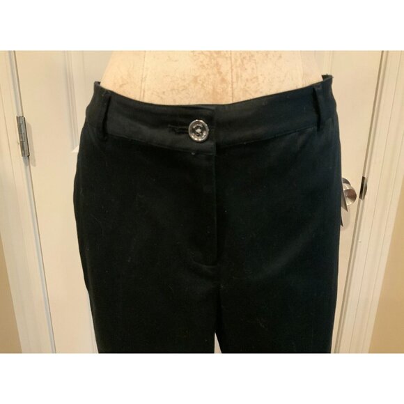 Michael Kors Black Tapered Leg Dress Pants, Size 10 (US) - Picture 2 of 9